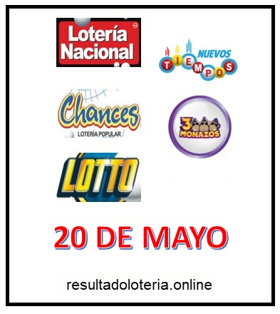 NUEVOS TIEMPOS 20 DE MAYO LOTTO JPS